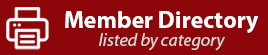 Member Directory - Categories